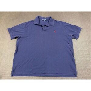 Polo Ralph Lauren‎ Shirt Men's Size 3XB Blue Short Sleeve